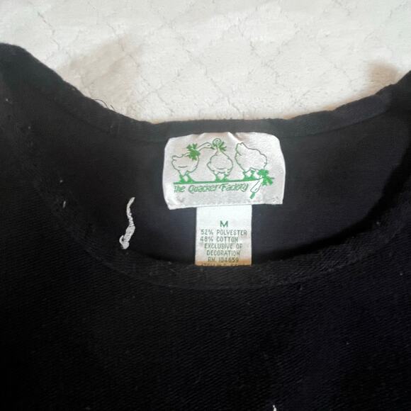 Three Vintage 90’s Quacker Factory Holiday Sweaters Women’s size medium - Picture 6 of 13